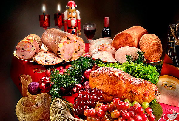 Cena Navideña, Fin de Año, para 10 hasta 30 Personas 