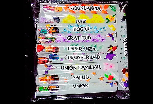 Velas Personalizadas Navideñas: Nombres, Deseos y Personajes