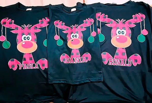 Camisetas Temáticas de Navidad por 1 o 3 Unidades 