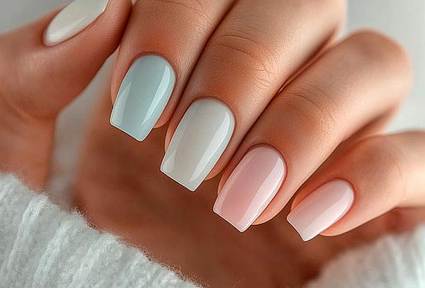 Forrado de Uñas en Polygel + Manicura Semipermanente 