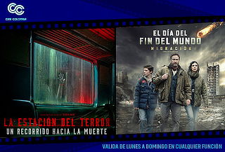 ¡Entrada 2D en Cine Colombia ¡Lunes a Domingo!
