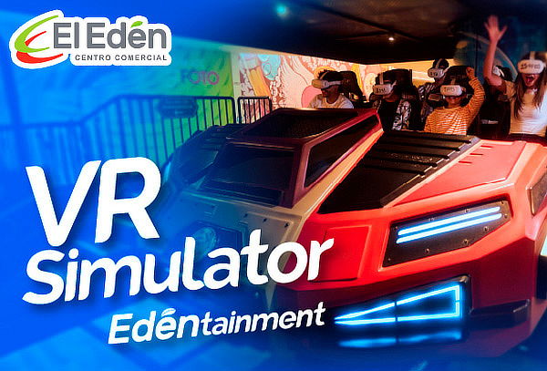 VR Simulador - Atracción 360 - Edentainment 