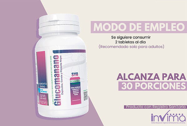 Glucomanano Masticable para Adelgazar y Reducir el Apetito
