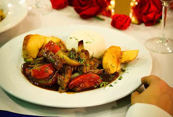 Cena Romántica Peruana en Jaime Gourmet