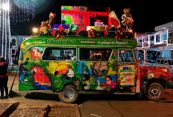 Tour Alumbrados Navideños por Boyacá: Corrales + Nobsa