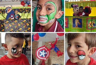 Fiesta Infantil! Show + Rumba + Pintacaritas y Más 