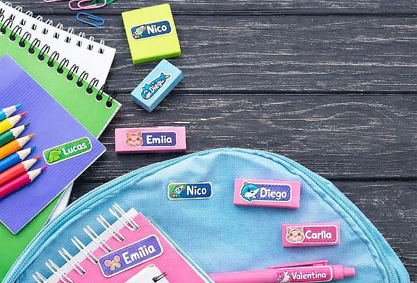 Stickers Escolares Personalizados con Diseños Únicos 