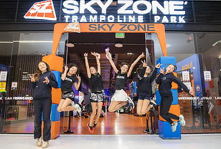 2x1 90 Minutos de Salto en Sky Zone en Plaza Claro 