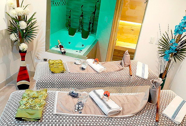 Spa para Pareja con Zonas Húmedas en Mandalay