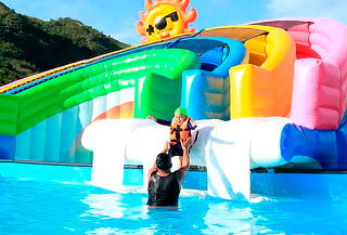 Entrada a Inflaparque Acuático Ikarus 16 Atracciones 