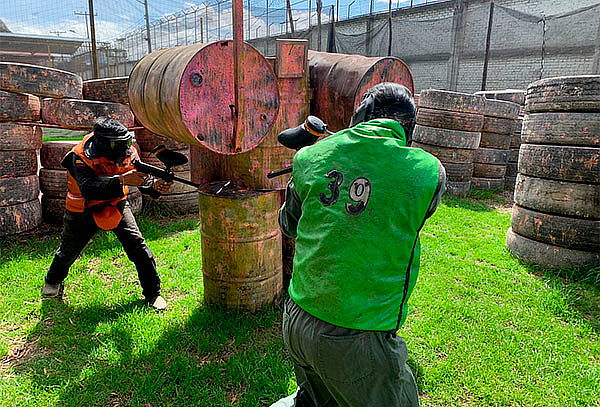 1 Hora y Media de Paintball para 5 Personas en Puente Aranda
