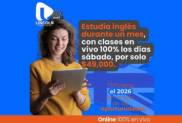 1 Mes de Inglés en Vivo con The Lincoln English Center