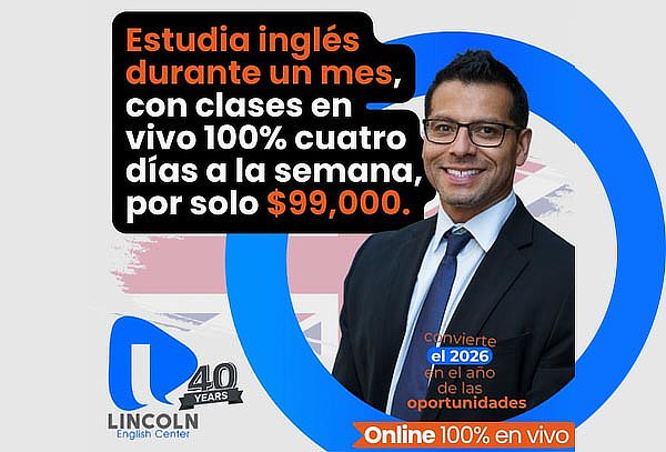 1 Mes de Inglés en Vivo con The Lincoln English Center