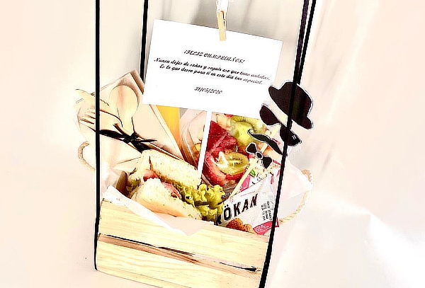 Desayunos Sorpresa Toda Ocasión con Globo Burbuja + Tarjeta