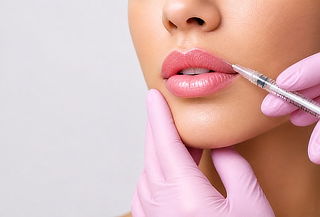 Relleno de labios con Acido Hialuronico  hasta por 12 meses