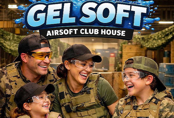 2 Horas de Juego en Airsoft Club House con Réplica de Arma