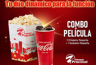 PROCINAL: Combo de Crispetas Pequeñas + Gaseosa