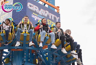 1 Pasaporte Gold 33 atracciones + GRAVITY 