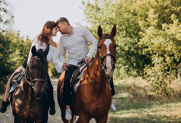 Cabalgata Romántica Para 2 + Vino/Canelazo + Decoración