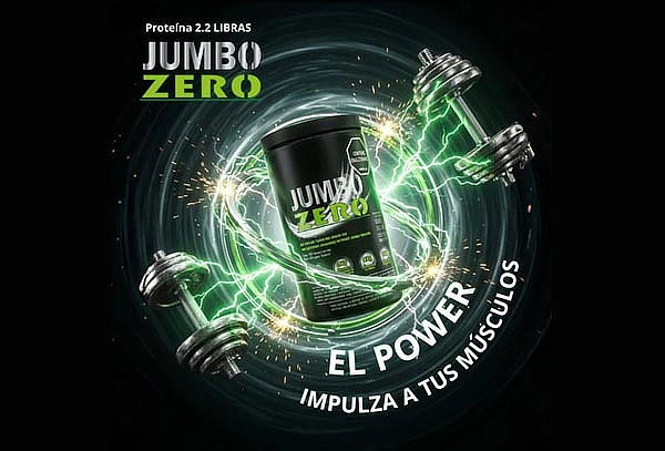 Proteína Deportiva Jumbo Zero de 2 Libras