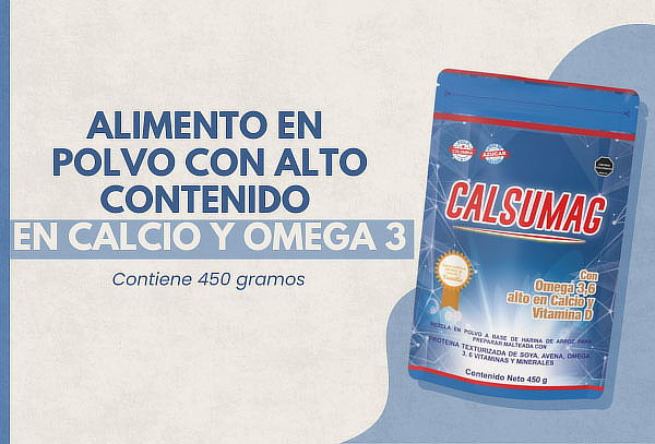 Calsumag 450 gr- Alimento de Calcio para Huesos y Músculos