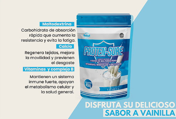 Proten Sure - Alimento para Mayor Energía y Musculos 