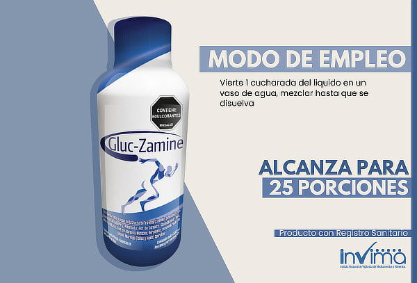 Bebida para Cuidado de tus Articulaciones- Gluc-Zamine