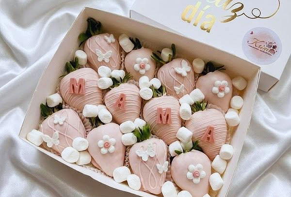 Fresas con Chocolate Premium para Mamá
