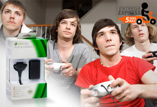 Kit de Juega y recarga para Xbox 360  63%