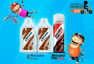 Pack: Mexsana® Pies Ultra + 2 Mexsana® Avena 57%