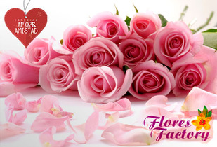 Bouquet 12 Rosas + Caja de Almendras 50%
