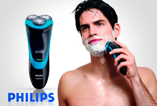 Afeitadora Philips Electrica con Aquatec 40%