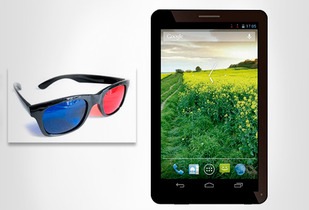 Tablet Celular 3D + Gafas 30%