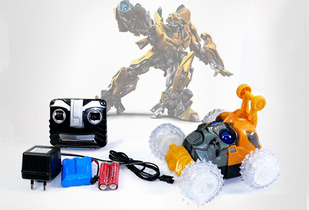 Carro Transformers control Remoto Bateria Recargable 52%