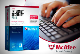 Antivirus McAfee Internet Security 2014 para 3 pcs 65%