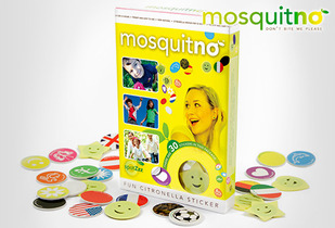 30 Stickers MosquitNo® Repelentes 67%