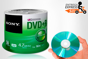 Torre 50 DVD+R Sony 32%
