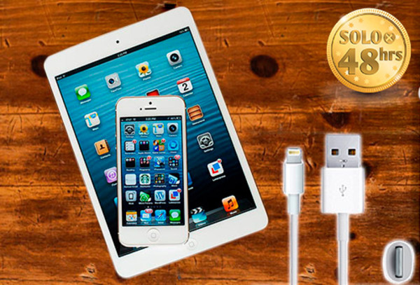 Cable Lightning a USB iPhone 5, 6 o iPad 