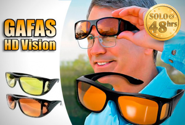 Gafas HD Vision 2x1 65% 