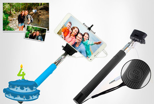 Baston selfies con Cable Plug 3.5  50%