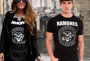 Camisetas The Ramones 38%