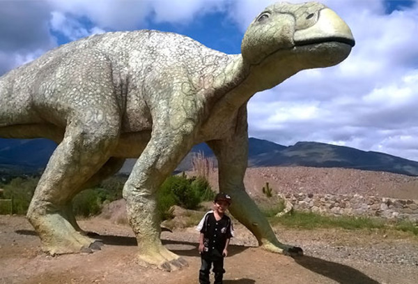 Parque los Dinosaurios en Villa de Leyva 