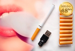 E-Cigarrillo Electronico USB + 10 Filtros 56%