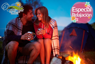 Camping romantico en pareja + Cena + Termales en Macheta 56%