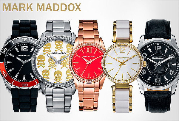 Relojes Mark Maddox para Hombre o Mujer  50%