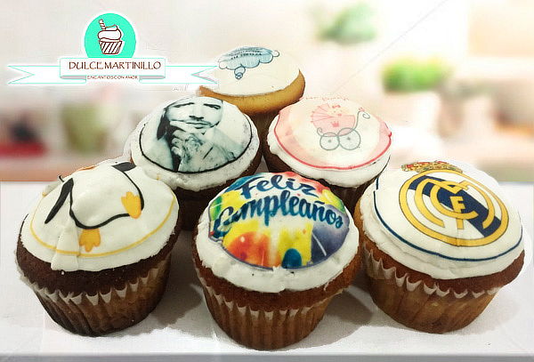 Caja de Cupcakes Personalizados con Impresión + Envío