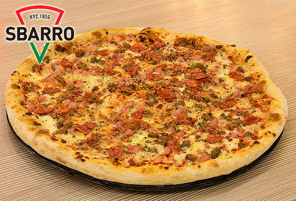 Sbarro Pizza XL + Gaseosa + Pan de Ajo