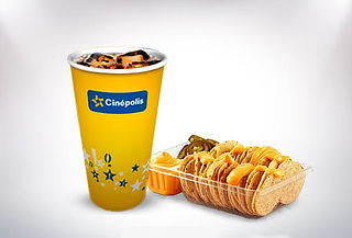 Cinépolis: Combo Mediano Nachos + Refresco