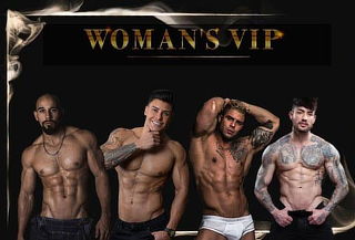 Noche de chicas en ¡Woman's VIP!: 4 Covers + 4 Shots