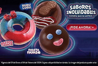 Docena de donas Select en Krispy Kreme ¡196 sucursales!
